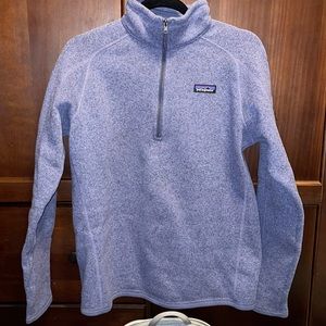Womens Patagonia better sweater 1/4 zip